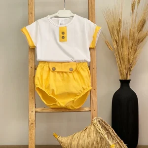 Completo Bimbo in cotone Calamaro 17837