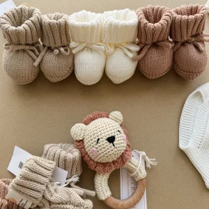 Scarpine in Cotone 0-3 Mesi