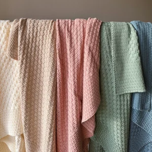 Copertina a Maglia Cotone Biologico