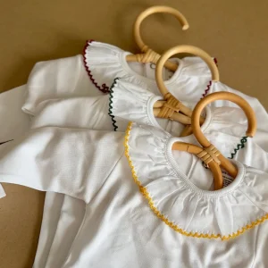 Body Volan in Cotone Caldo Manica Lunga