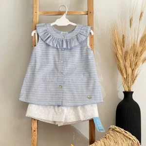 Completo Bambina cotone Granlei 122-442