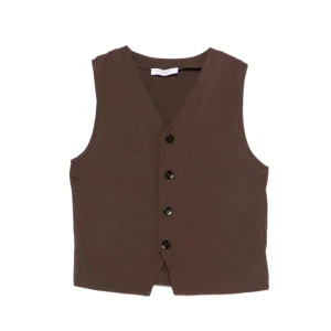 Gilet con bottoni Paolo Pecora