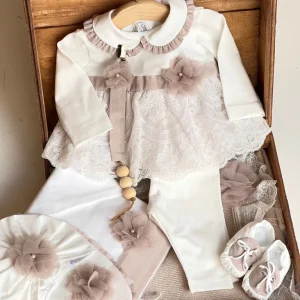 Set Neonata cotone Sartoria dei piccoli SET010V