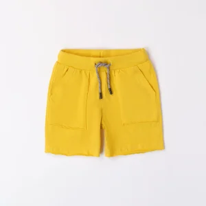 bermuda bimbo cotone tasche