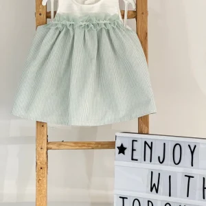 Vestito Bambina cotone Calamaro 21259