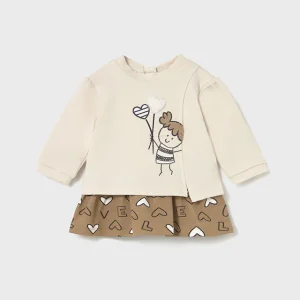 abitino neonata felpa