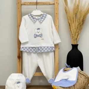 Set Neonato cotone  SET PAPILLON