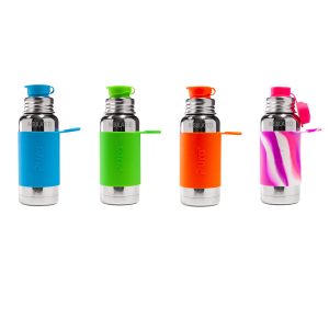 Bottiglia Termica in Acciaio con Tappo Sport in silicone – 475ml