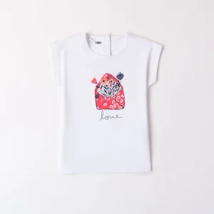 t-shirt bimba stampa m. corta