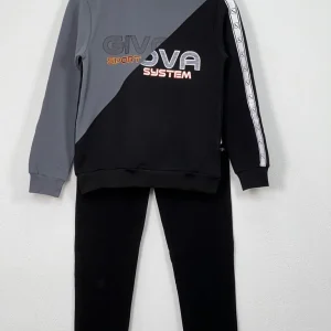 Tuta bambini e ragazzi felpata Givova 7431T0178G