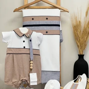 Set Neonato cotone Sartoria dei piccoli SET302P