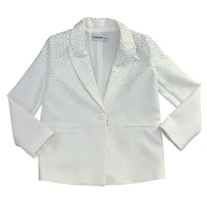 Giacca con strass Swarovski