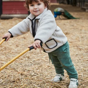 pantaloni neonato tessuto