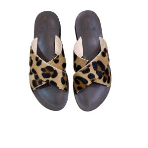 Ciabattina in Cavallino Stampa Animalier