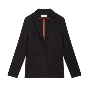 Malìparmi Blazer Nero Comfy Jersey