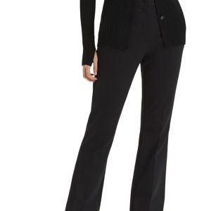 Malìparmi pantalone nero comfy Jersey