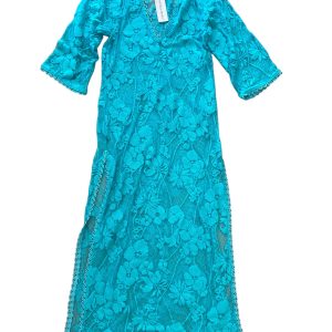 Raffaela D’Angelo Caftano lungo pizzo