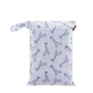 Borsa Wetbag – Blue giraffe