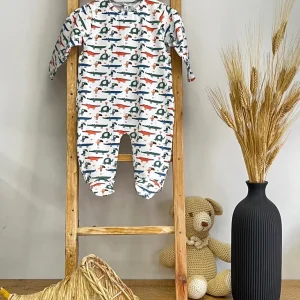 Tutina Neonato cotone Calamaro 33015