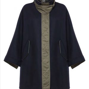 Bazar Deluxe Mantella corta ricamata