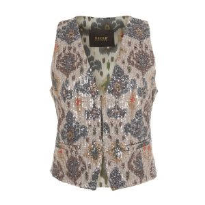Bazar Deluxe Gilet con paillettes