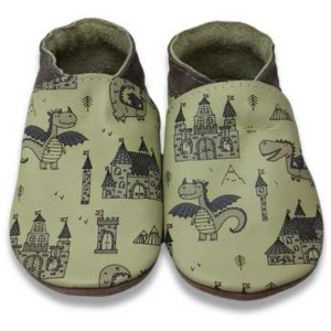 BABBUCCE DRAGON PASTEL GREEN