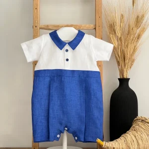 Pagliaccetto Bimbo in Lino Ninnaoh E23289P