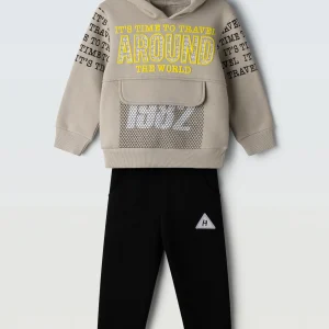 completo bimbo felpa cappuccio