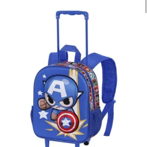 Zainetto 3D Trolley Marvel Trolley Capitan America
