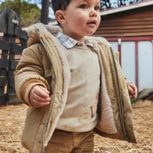 giaccone neonato orecchie