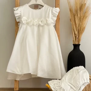 Vestitino Bimba in cotone Chicchi Volanti CWT07