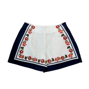 Raffaela D’Angelo Shorts stampa piazzata