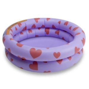PISCINA Purple with Hearts Baby Pooll