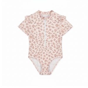 Rashgard short sleeve Neutral Leopard