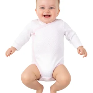 Body a Pois in Cotone Caldo