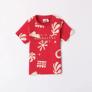 t-shirt bimbo m .corta stampa