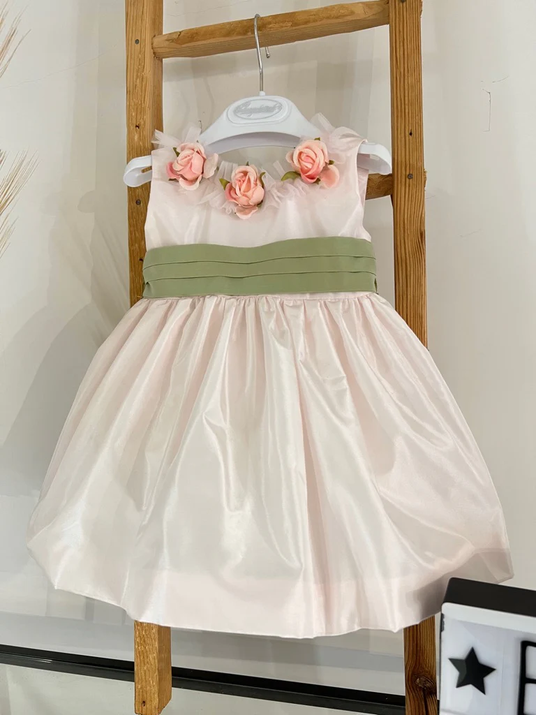 Battesimale Bimba Sartoria dei piccoli L030 - immagine 4