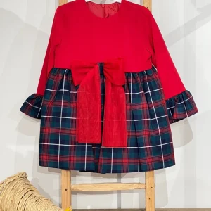 Vestitino bambina natale Del Sur 5183