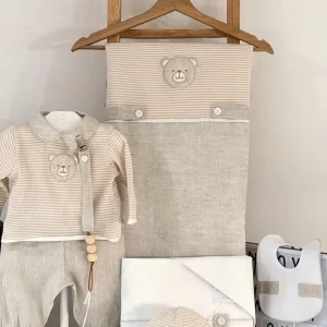 Set Neonato cotone Sartoria dei piccoli SET005S