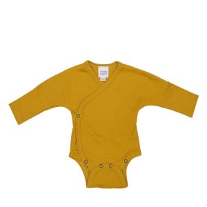 BODY MANICHE LUNGE IN COTONE GOTS