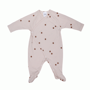 TUTINA CON PIEDE IN COTONE GOTS