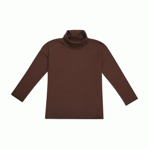 Maglia Collo Alto in Cotone Organico