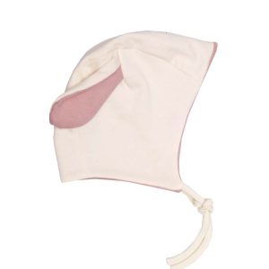 CAPPELLO ORECCHIE PECORA IN COTONE GOTS WOOLY