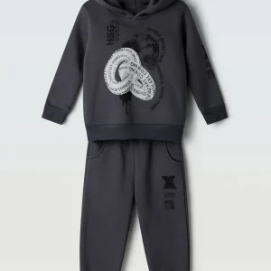 completo bimbo felpa cappuccio