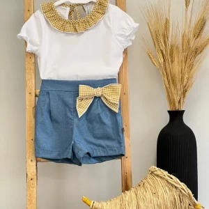 Completo Bambina cotone Calamaro 17838