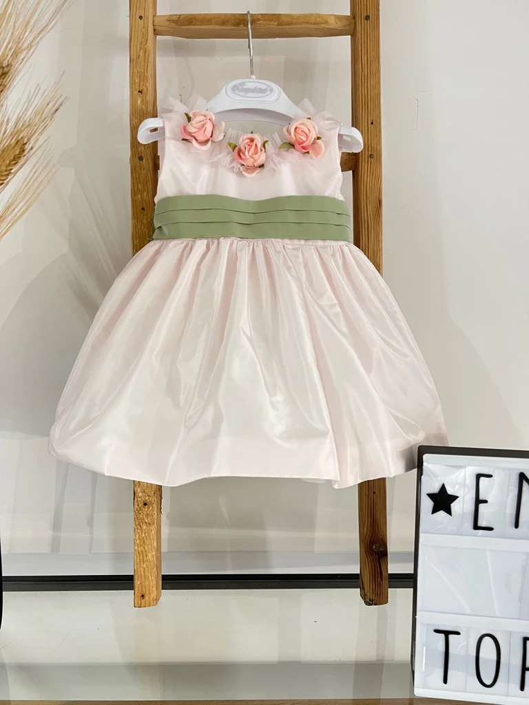 Battesimale Bimba Sartoria dei piccoli L030 - immagine 2