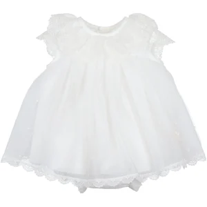 Abito Organza Ricamata