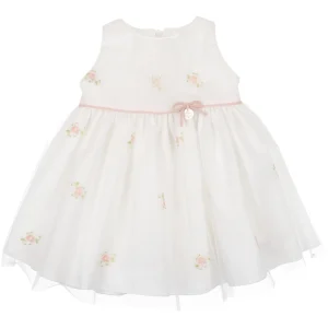 Abito Tulle con Ricamo