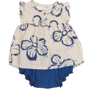 Vestito con Coulotte Bluette