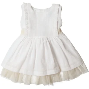 Vestito Cotone e Tulle